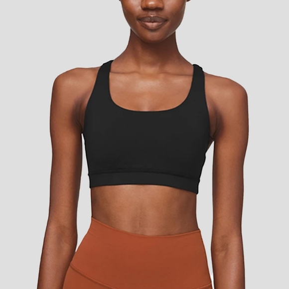 lululemon Energy Bra Black Size 6 - Picture 1 of 2